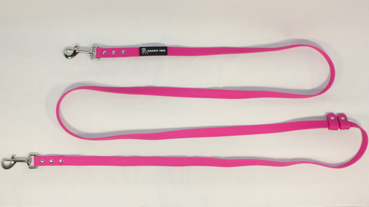 Pink multifunctional leash