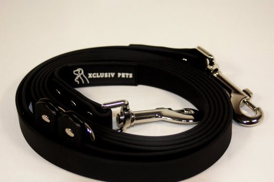 Black multifunctional leash